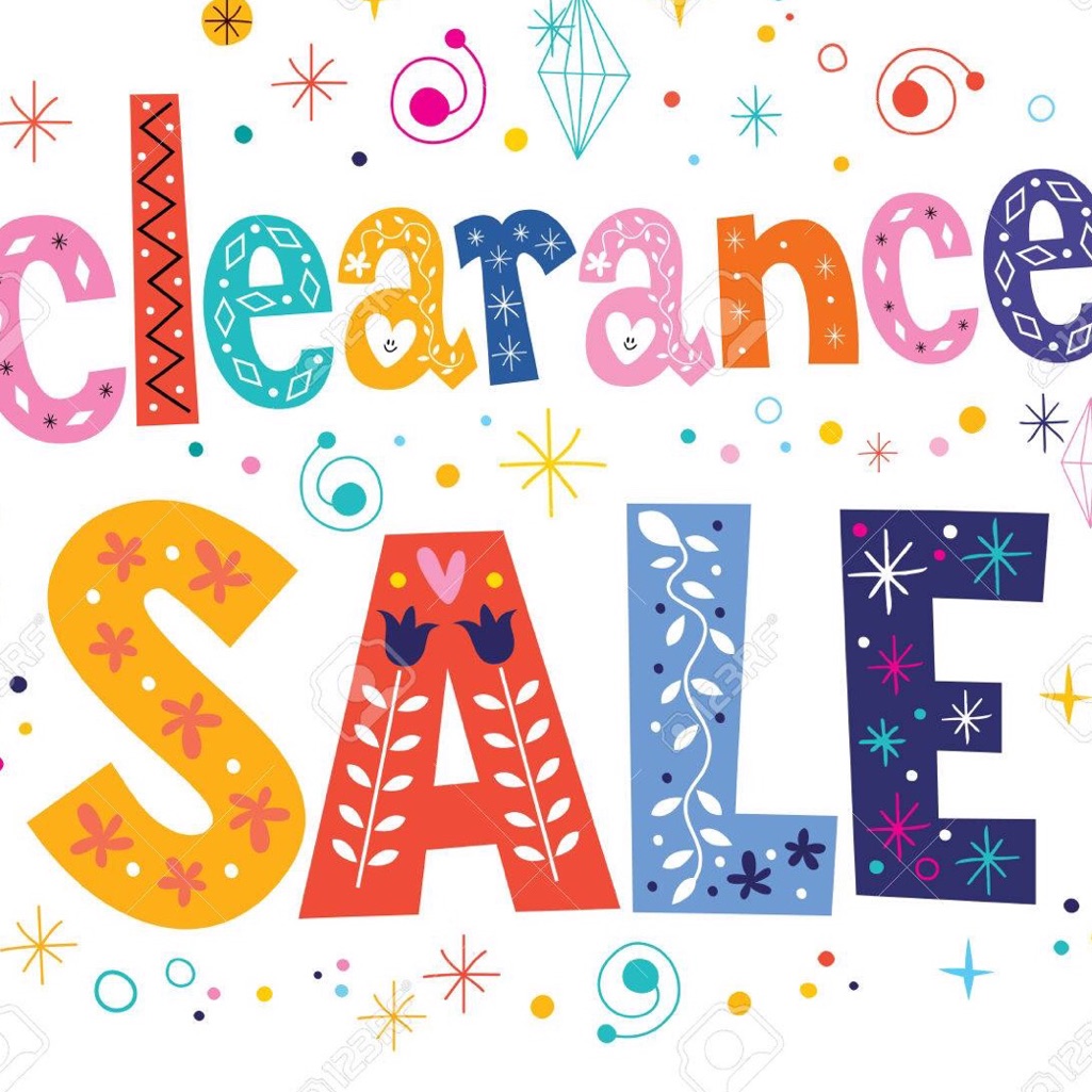 Clearance Sale Clearance Sale